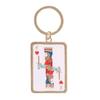 King Of My Heart Playing Card Keyring