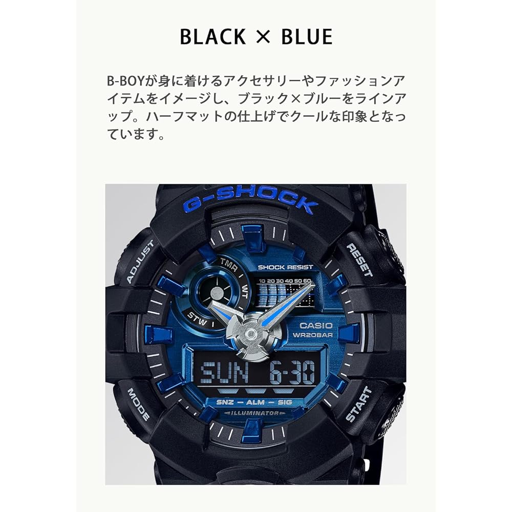 Мужские часы Casio G-Shock GA-710-1A2JF, Черные (Официальный японский продукт)