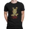 Футболка Springtrap I'm Still Here Man's TShirt FNAF С круглым вырезом Топы Тканевая футболка Смешная футболка Высокое качество Идея для подарка
