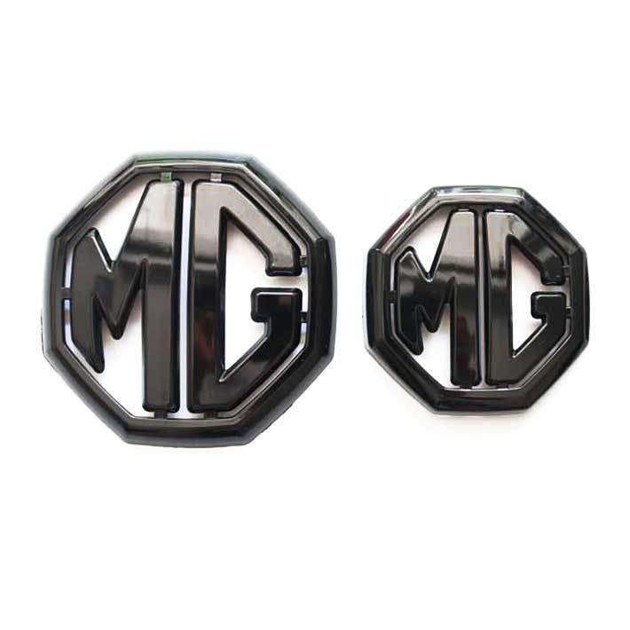 New MG5 MG6 ZS Scorpio Third Gen Front and Rear Black Car Emblems