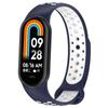 Для Xiaomi Smart Band 9 NFC/Band 9/Band 8 NFC/Band 8 Силиконовый ремешок для часов с силиконовым соединителем