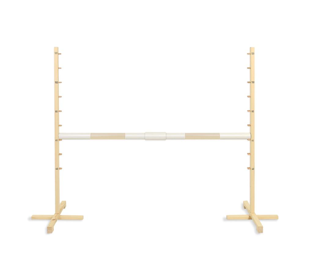 Przeszkoda Skokowa Do Hobby Horse 160Cm, H-120 Cm, Belka Beżowa