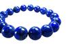 Kanoishi Good Genuine Lapis Lazuli To Your Lapis Lazuli Bracelet for Power Natural 12mm Large Bead Large Approximately 19cm Men with Thick [Bring