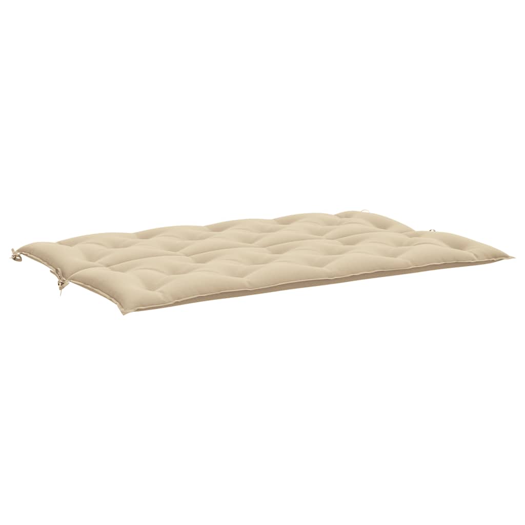 Garden Bench Cushion Beige 150x(50+50)x7 cm Oxford Fabric