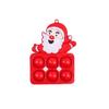 Decompression Christmas Toys Toy Keychain Santa Claus Pendant Xmas Gift Child
