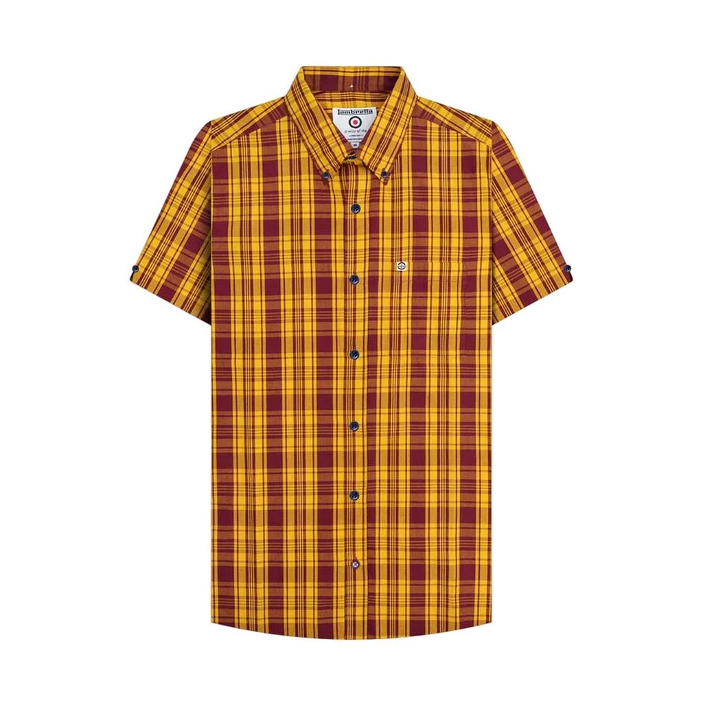 Lambretta Unisex Adult Checked Shirt
