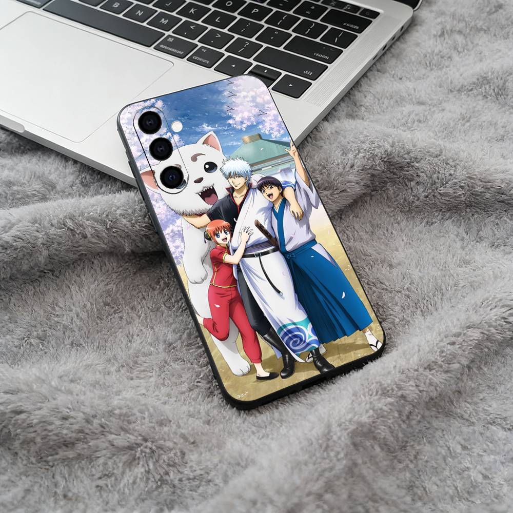 G-Ginta-ma Black Soft Silicone Phone Case for Samsung Galaxy A73, A71, A72, A70, A53, A52, A51