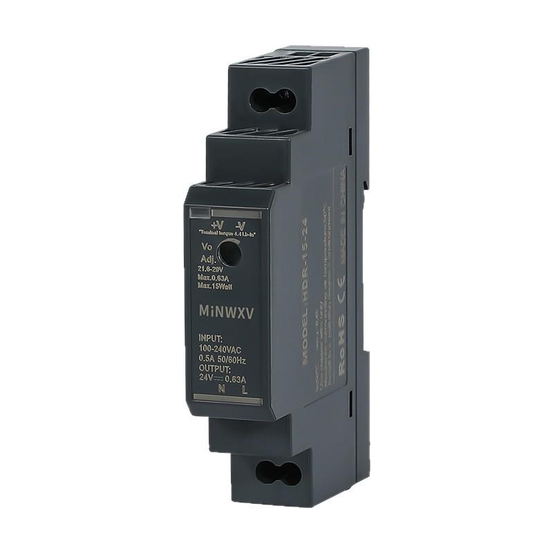 HDR-15W DIN Rail Ultra-Thin Switching Power Supply 5V/12V/24V DC