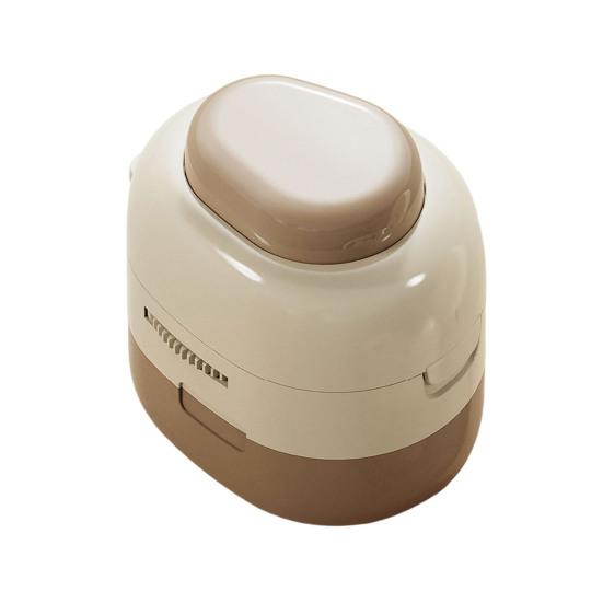 Универсальный нож для разрезания таблеток 2-в-1 с регулируемым размером 1/2 1/4 дюйма, острым лезвием и отсеком для хранения. Портативный и безопасный нож для разрезания таблеток любого размера.