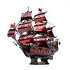 Сделай сам 3D металлическая головоломка Модель пиратского корабля «Месть королевы Анны» Образовательные конструкторы для взрослых Рождественский подарок на день рождения