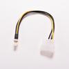 1pc 20cm 4 Pin Molex IDE To 3 Pin PC Computer CPU Case Fan Power Connector Cable Adapter
