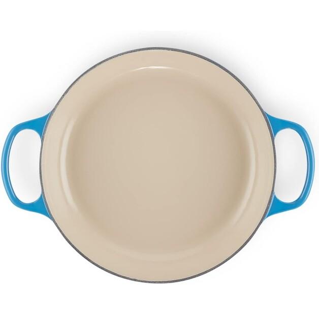 Кастрюля Le Creuset cast iron casserole round 26cm 2.2l azure (21180262202430)
