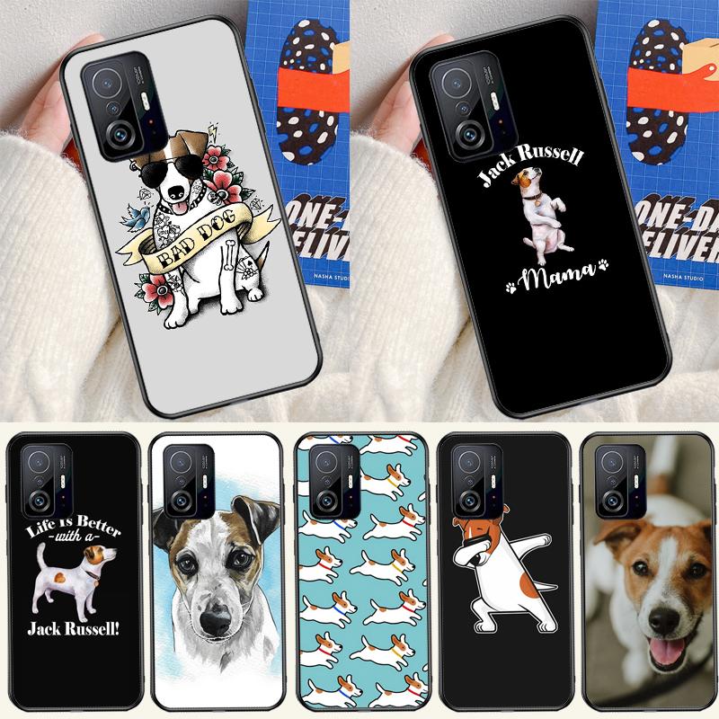 Чехол для телефона Xiaomi 14 Ultra 13 11T 12T 13T 14T Pro POCO X6 X7 Pro X3 X5 F3 F5 F6 M6 Pro с рисунком Джек-рассел-терьер