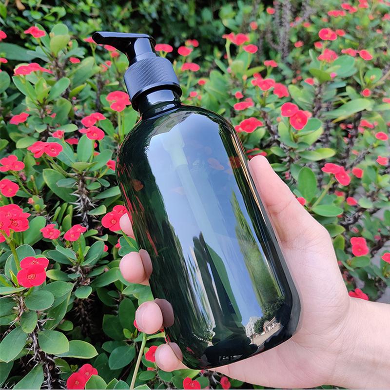 1PC/4PC 500ml Bathroom Soap Dispenser Travel Hand Pump Dispenser Bottle Hotel