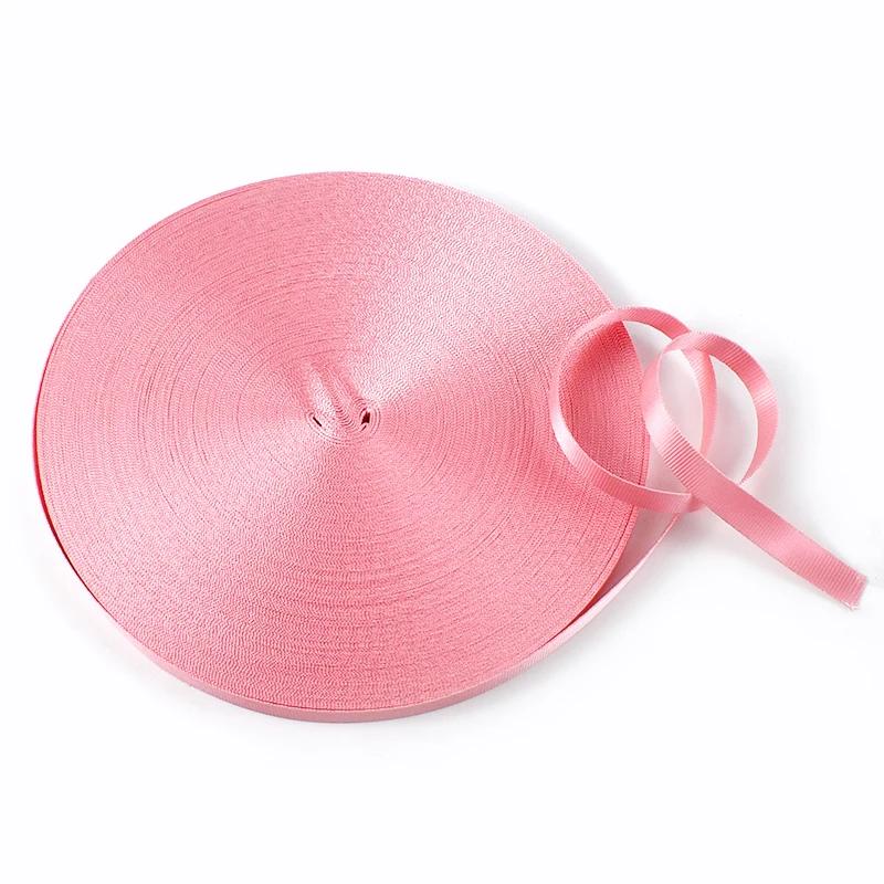 Meetee 45 метров 10 мм Нейлоновая Стропа Лента Ременные Ленты Декоративная Лента Ленточки Шнурки Косая Бейка Аксессуары для Рукоделия и Шитья