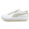 Suede Mayu Leather Platform Low-Top Sneakers Women Sneakers White 382581-05
