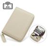Rfid Card Holder 100% Genuine Leather Business Card Wallet Organ Card Bag Female Bag Japanese