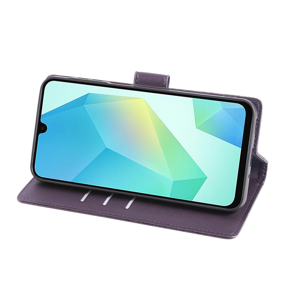 Чехол для Samsung Galaxy A14 4G/5G, кошелек из искусственной кожи с розовым цветком, чехол для телефона с 3 отделениями для карт