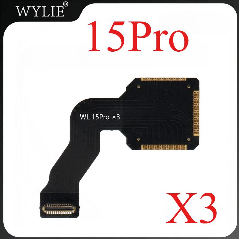 WYLIE Empty Back Rear Camera FPC Flex Cable For iPhone 15 Plus 15 Pro Max Phone Repair Tool