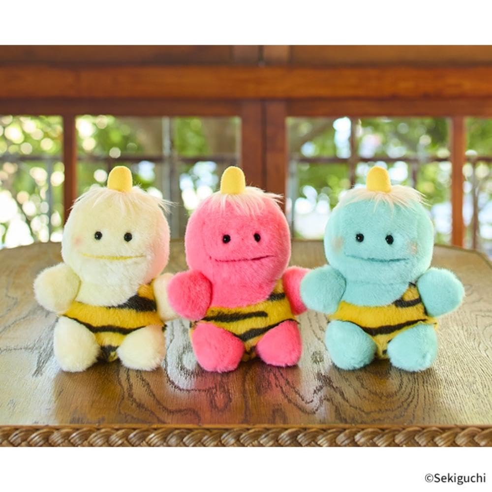 Sekiguchi Pikapon Plush Toy S Pink x W12 x D9cm 812653 Size Approx. H16.5