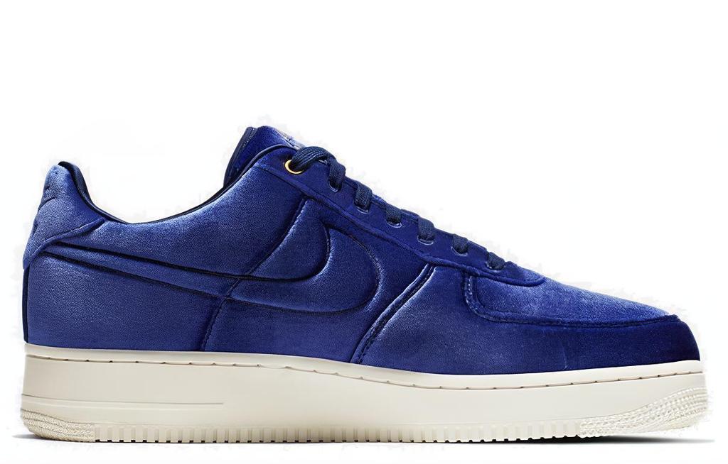 Nike Air Force 1 Low Premium 3 Velour Blue Void AT4144-400