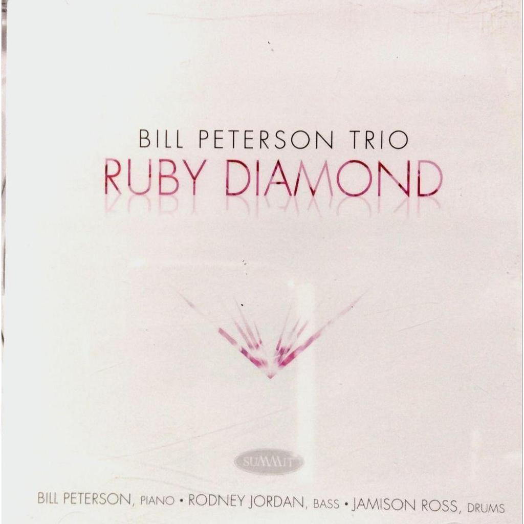 Used Jazz CD Bill Peterson Trio / Ruby Diamond
