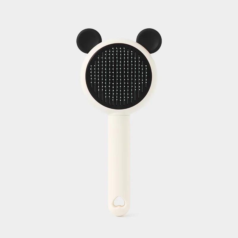 Милая расческа для кошек, чтобы удалить плавающие волосы, очиститель для удаления волос одним щелчком, расческа для собак, товары для животных