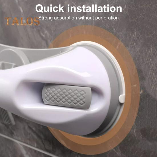 1/2 шт. Подлокотник для ванной комнаты, прочные поручни с присоской, душевое кресло, пожилая ванная комната, защитный поручень, без инструментов, помощь при стоянии