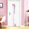 Мультяшные Милые Наклейки для Измерения Роста Единорог Динозавр Жираф Настенная Шкала Роста Наклейки Декор Детской Комнаты