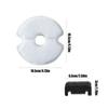 Replacement Filter For Cat Water Drinking Fountain Replaced Filters For Pet Round Fountain Dispenser Multi-Filtration System