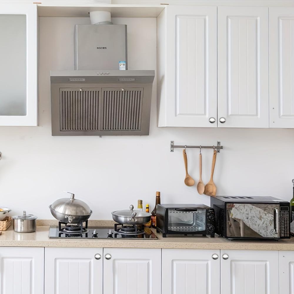 20pcs Kitchen Cabinet Knobs Brushed Metal Stainless Steel Drawer Pulls Hardware KnobsBedroom Dresser Knobs with Two Sizes of Screws,with Screwdriver