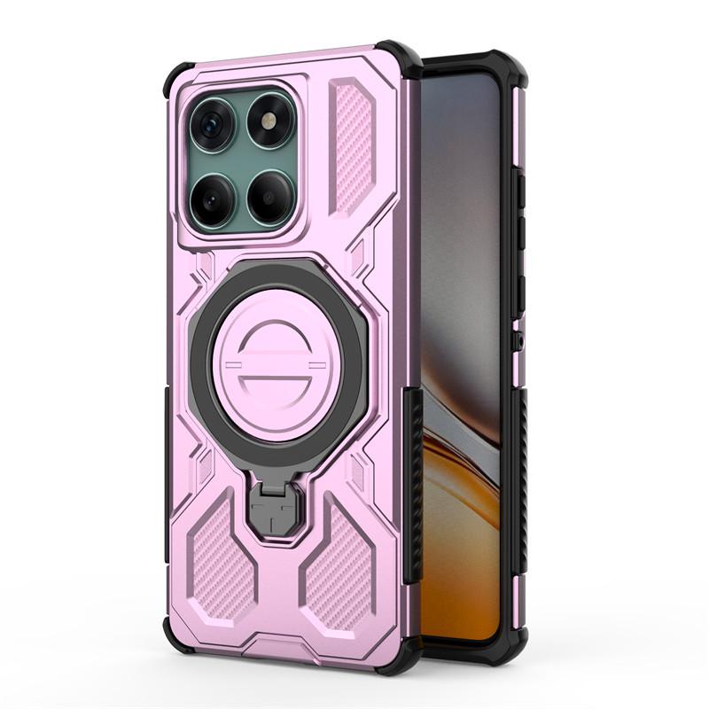 Для Motorola Edge 60 Fusion Чехол Moto Edge 60 Обложка Держатель Магнитная Беспроводная Зарядка Защитный Чехол для Телефона Edge 60 Fusion Funda