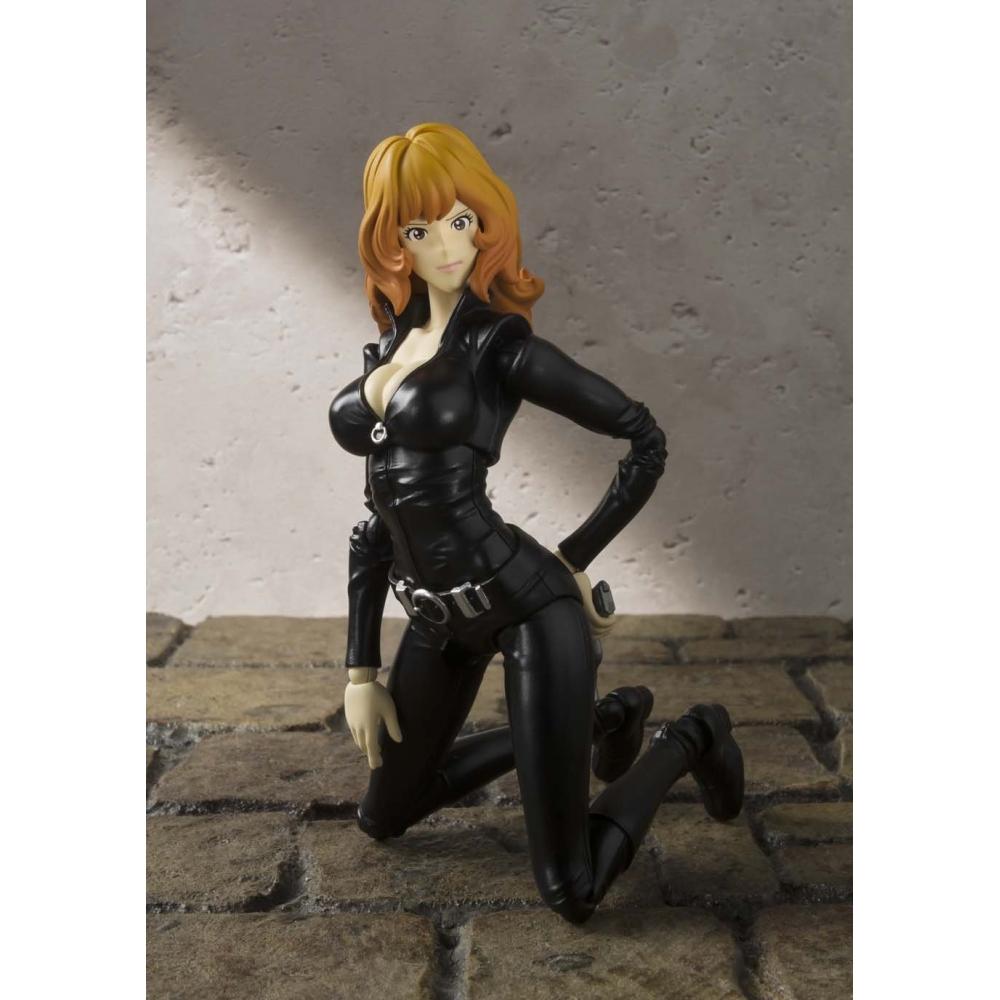 SHFiguarts Люпин Третий Фудзико Майн примерно 135 мм, подвижная фигурка из АБС и ПВХ, окрашенная