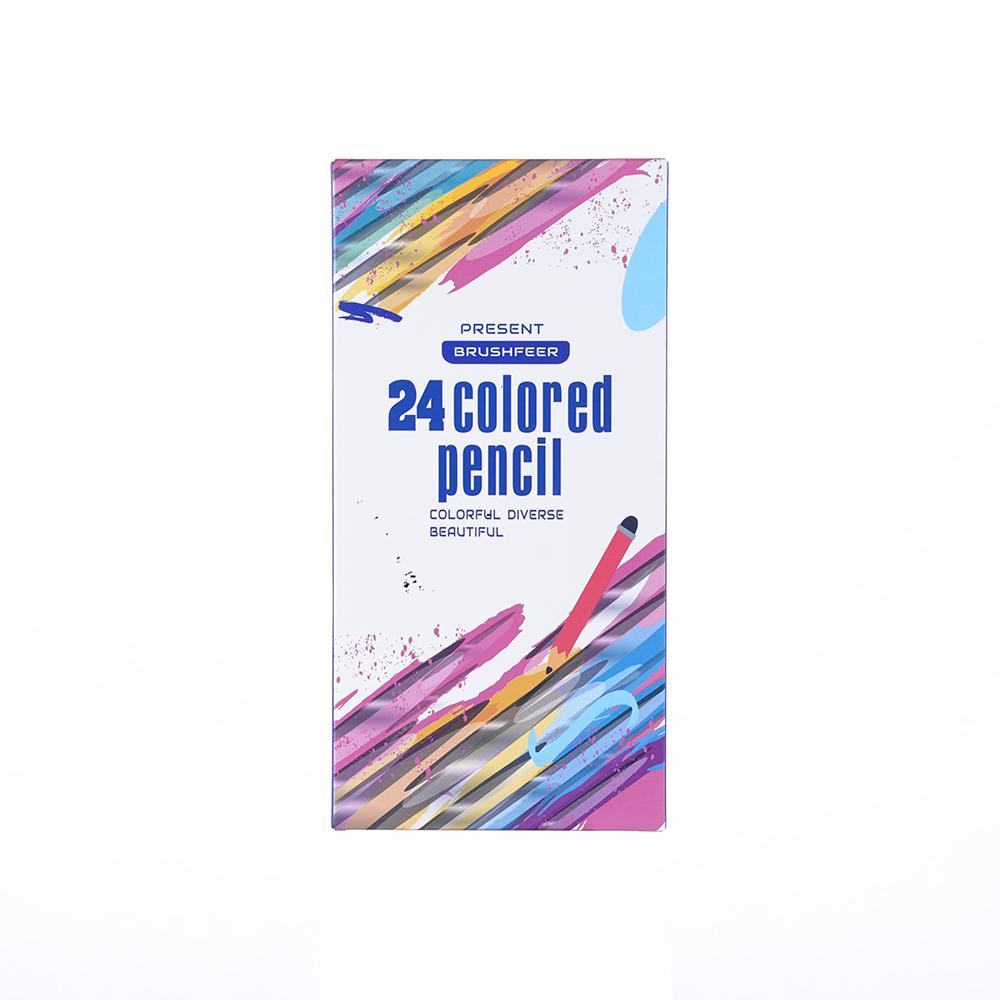 12/24/36/48 цветов масляный карандаш для художника профессиональный набор цветных карандашей для рисования эскизов для детей студентов рисование школьные принадлежности для рисования