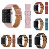 Кожаный ремешок Apple Watch 8 для одинарного петлевого плетения из натуральной кожи для 38 мм и 42 мм