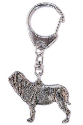 Коллекция брелоков для собак в виде неаполитанского мастифа, сделанная в Англии