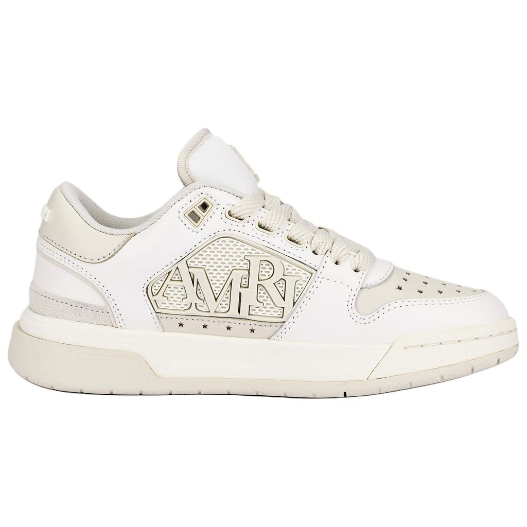 AMIRI Women's Classic Low 'Logo - White Alabaster' AWFOSR1014271