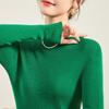 Jinju Women's Semi-High Collar Wool Sweater