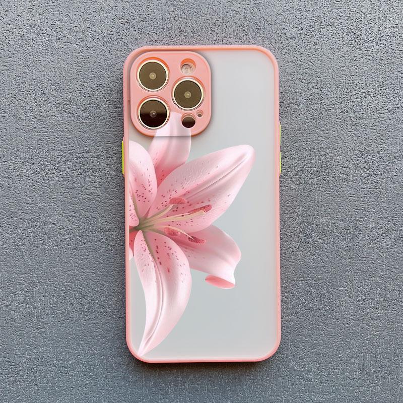 Цветок Лилии Орхидеи Пышное Цветение Чехол для Телефона Для iPhone 15 16 14 Pro Max Plus 13 12 Mini 11 Pro Max XS XR X 7 8 SE2 Чехлы