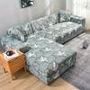 Sectional Couch Covers Printed L -Shaped Sofa Covers Stretch Couch Slipcover For Living Room Copridivano