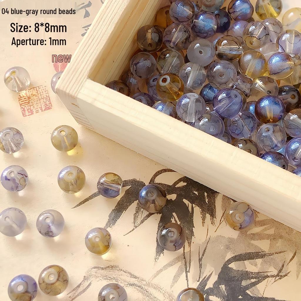 Китайские бамбуковые бусины-разделители лэмпворк для изготовления украшений своими руками