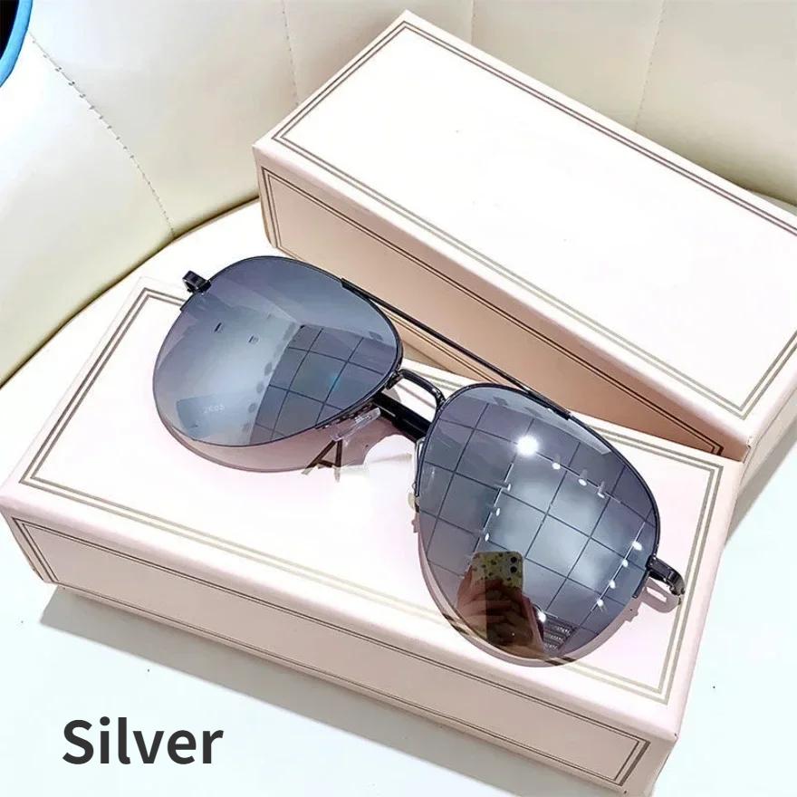 2024 модные мужские новые крутые солнцезащитные очки персонализированные женские солнцезащитные очки для вождения и езды на велосипеде солнцезащитные очки-пилоты