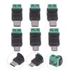 1 шт. USB C адаптер, штекер, 2 контакта, без пайки, электрооборудование, безпаечные разъемы для промышленного, научного ремонта, зарядки