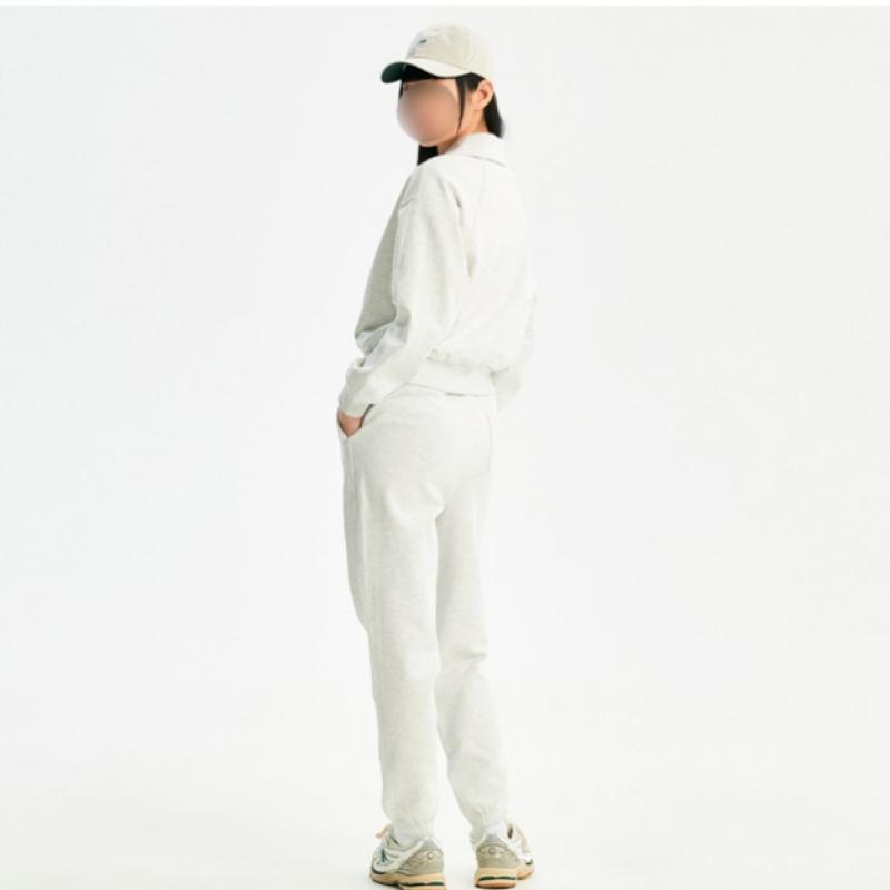 New Balance Женская фирменная полукроп-толстовка с застежкой-молнией на половину длины Nbnce1w212 Ac