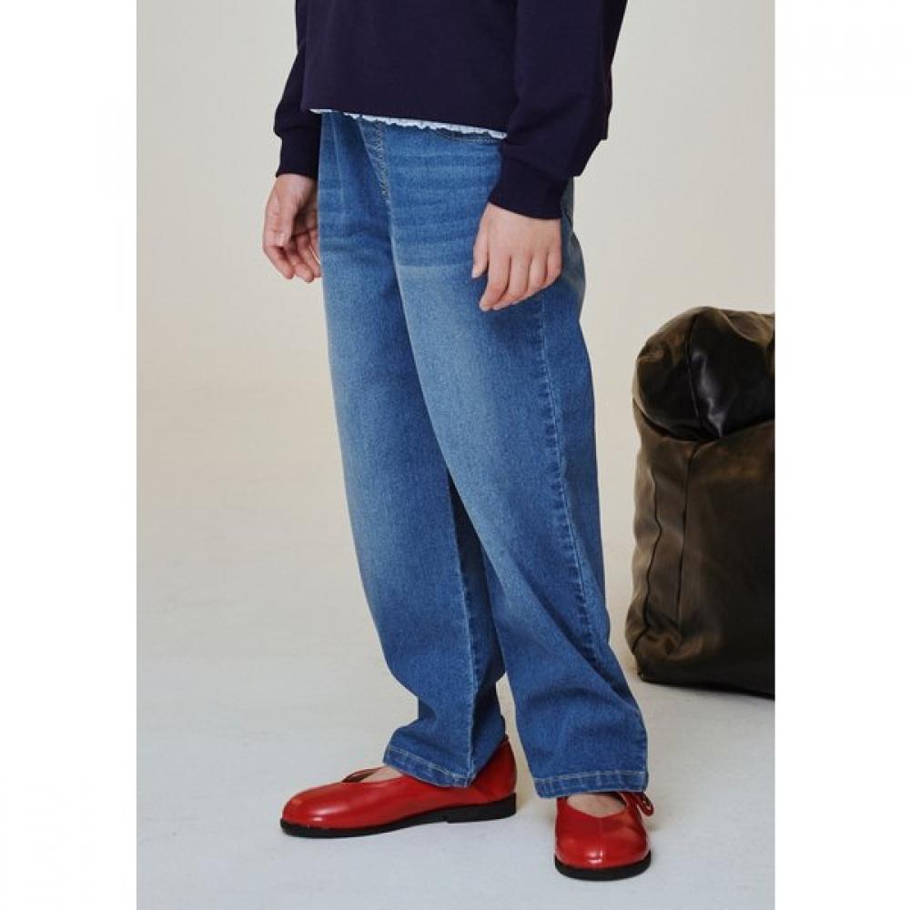 The Coffee Bean Tea Leaf Blue Washing Straight Denim Ba11pt01bu