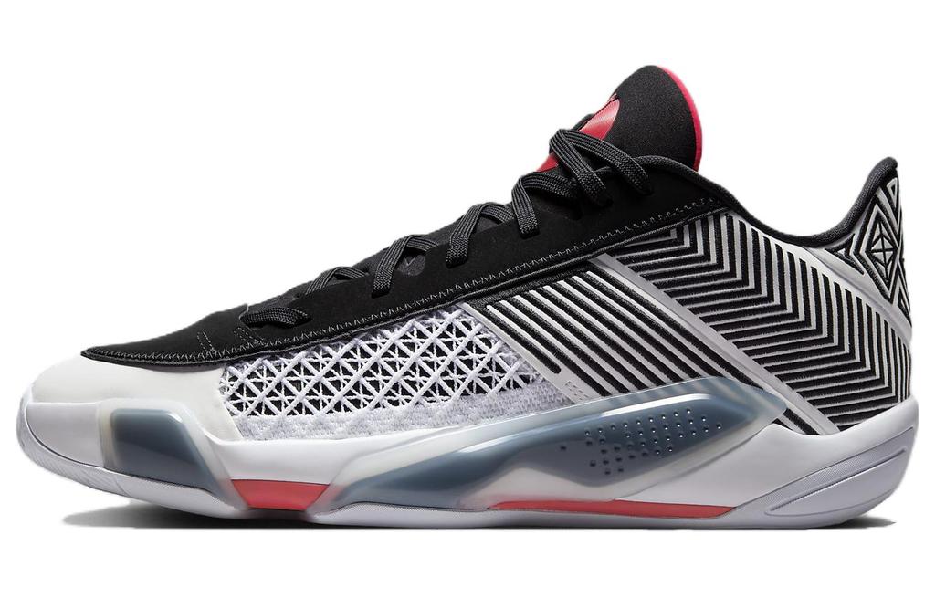 Jordan 38 Низкие Белый Сиреневый Красный Черный FD2325-101