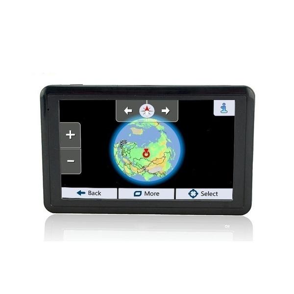 5-дюймовый спутниковый навигатор для автомобиля HGV GPS-навигация Портативные POI Глобальные карты Обновления автомобильного GPS Глобальная карта 20 ГБ