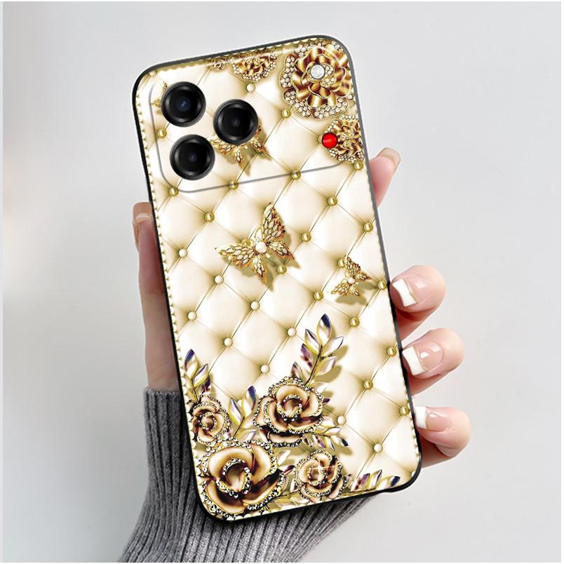 Чехол-дизайн для ZTE Blade V80 Милый мультяшный ТПУ Мягкий силиконовый задний чехол для телефонов ZTE nubia V80 Design / Blade V80 Vita