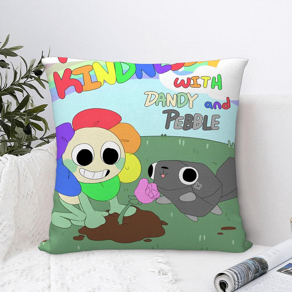 Игровые наволочки D-Dandys World Декоративные для дивана Домашние Двусторонний принт Плюшевые Квадратные Наволочки для подушек Декор для подушек Чехол