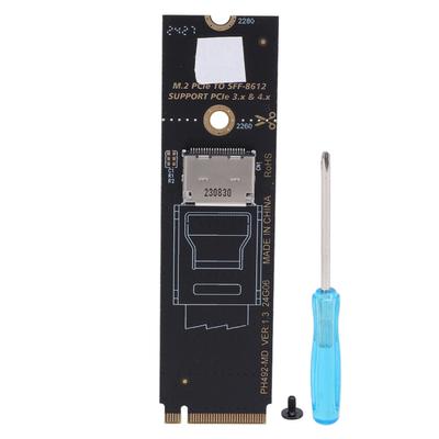 Карта хост-адаптера PCIE 3.0 M.2 Mkey to Oculink SFF-8611 SFF-8612 для PCIe NVMe SSD PH492-MD